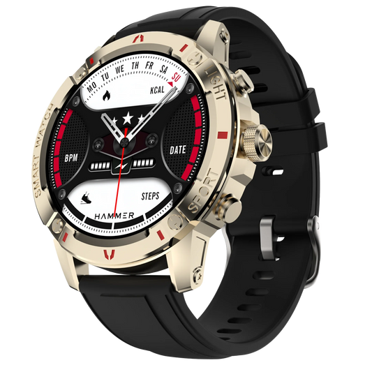 Hammer Luxor 1.45" Amoled Bluetooth Calling Smartwatch