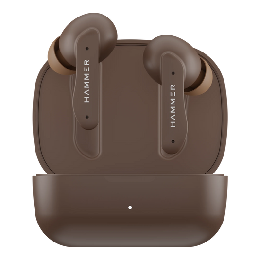 Hammer Solitude TWS Bluetooth Earbuds with Bluetooth v5.3,  ENC and Smart Touch Controls