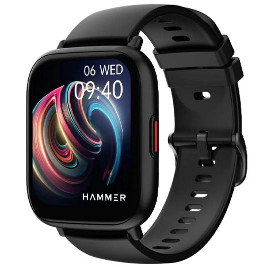 Hammer Fit+ Bluetooth Calling Smart Watch With largest 1.85" inches Display