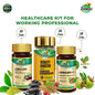 Zandu Health & Wellness Kit for Energy, Stamina & Stress Relief (60 Caps)