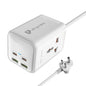 Power Qube 65 2 Socket Surge Protector with 4 USB Ports (65W) UM1165U