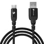 Zoom C USB Type A to USB Type C Cable UL1067BLK-0200
