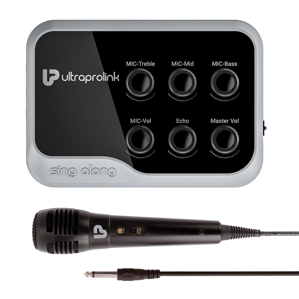 Sing Along Portable Universal Wireless Karaoke Mixer With Recording UM1002