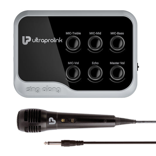 Sing Along Portable Universal Wireless Karaoke Mixer With Recording UM1002