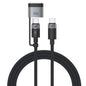 NyloKev 240 Mag3  USB Type C – Type C + Mag3  PD 3.1 Cable UL1193BLK-0200
