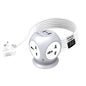Power Qube PD20 7-in-1 Power Extension with QC3.0 & 20W PD UM1222WHT