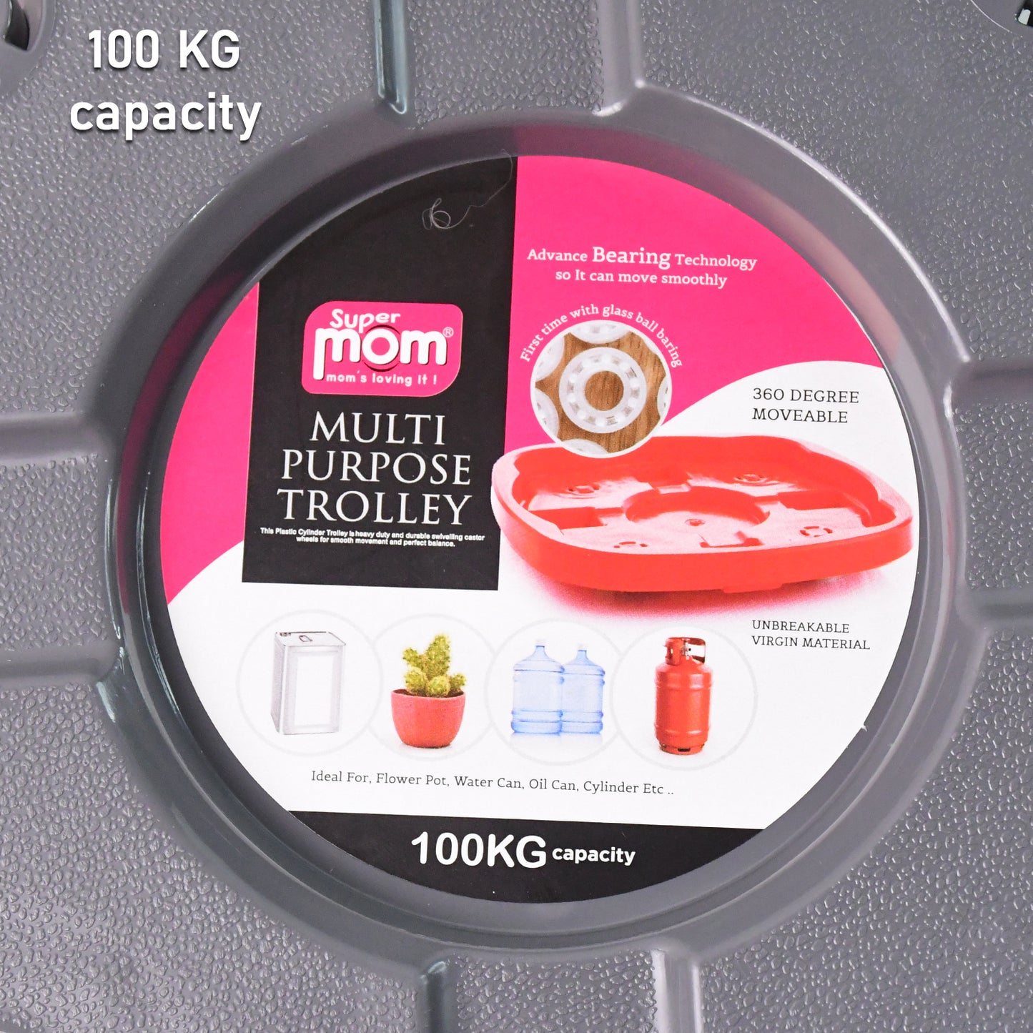 Supermom Multi Purpose Heavy Duty Gas Cylinder Trolley