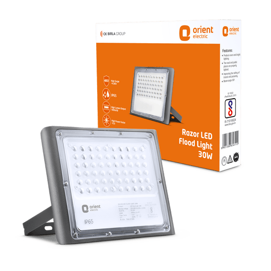 Razor LED Flood Light | IP-65 Weather Resistant | High Voltage Protection | 1-Year Warranty