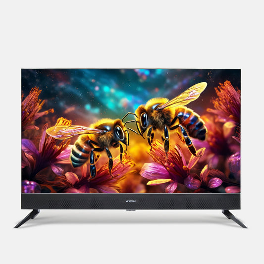 Sansui 80 cm (32) Coolita QLED TV With In Built Sound Bar, Dolby Audio, Surround Sound &  A+ Panel