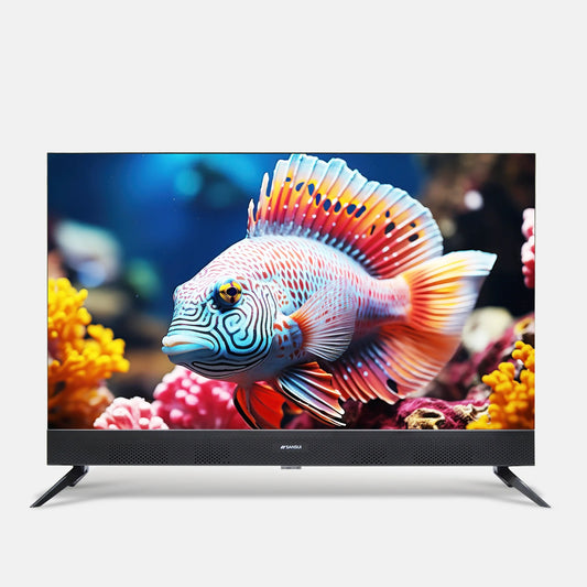 Sansui 80 cm (32) Google Smart TV With QLED Display, HDR10, In Built Sound Bar, Dolby Audio &  A+ Panel