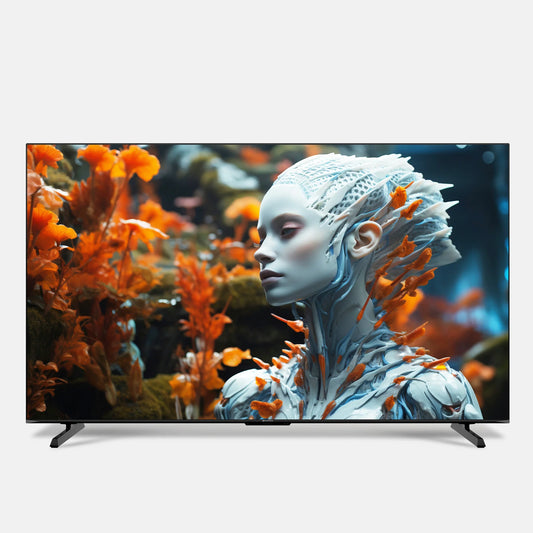 Sansui 254 cm (100) 4K Smart  TV with QLED+ Display, Google TV with Dolby Vision, Dolby Atmos & 120 Hz Refresh Rate