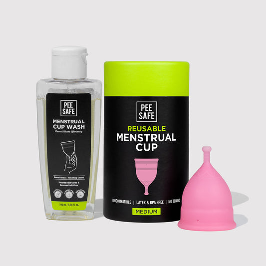 Menstrual Cup (M) + Cup Wash