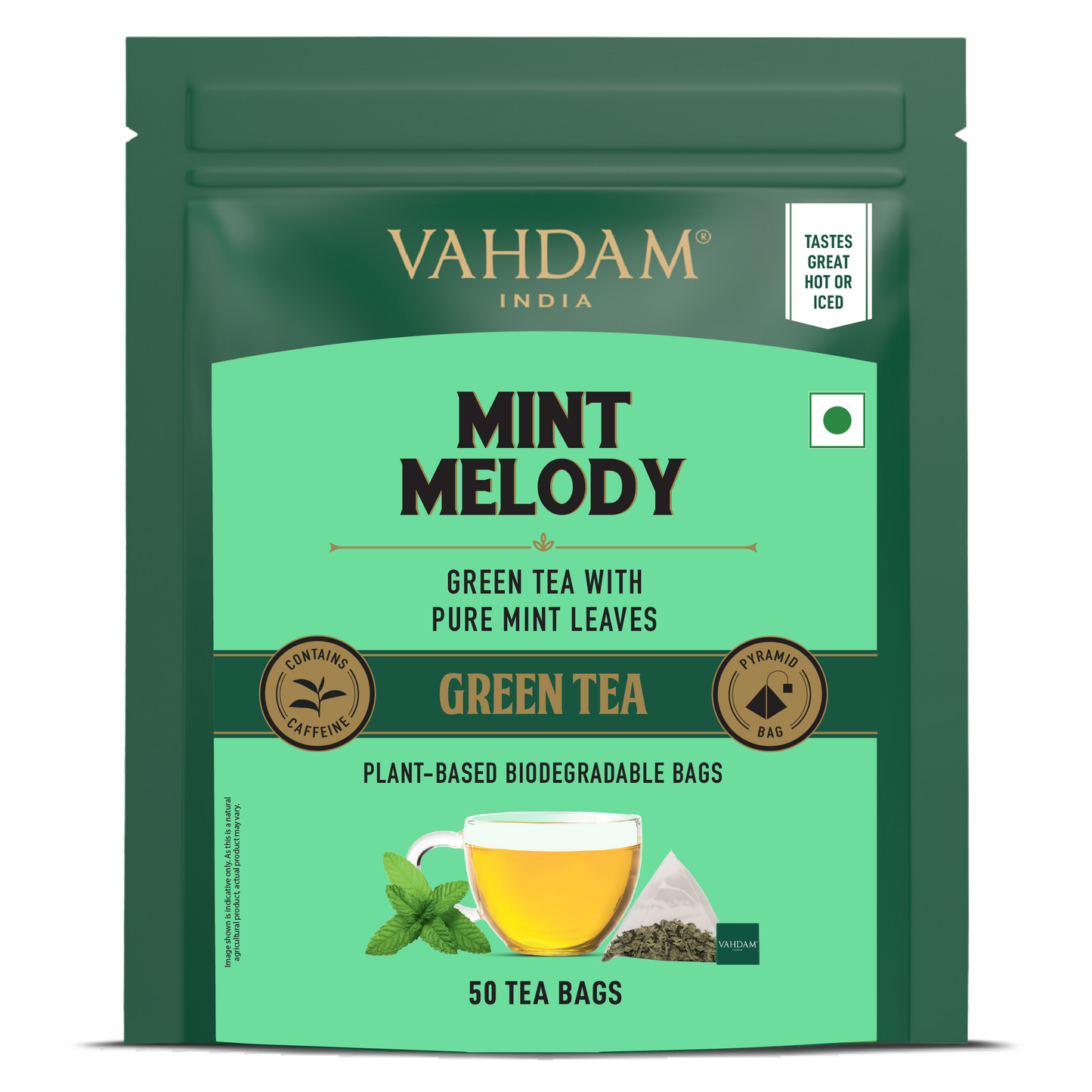 Mint Melody Green Tea, 50 Count