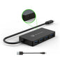 iExpand USB Type C 3.1 (Gen 1) to USB-A 3.0 Hub 4 Port Expander UL1054