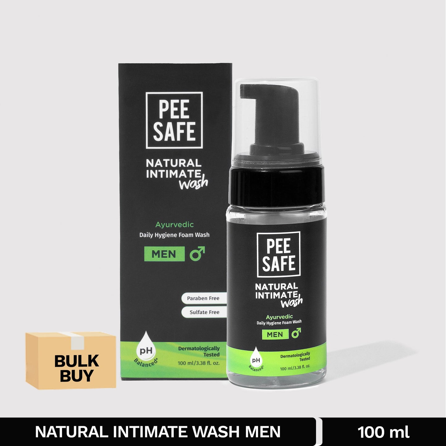 Daily Natural Intimate Wash For Men (100 ML) - BULK BUY