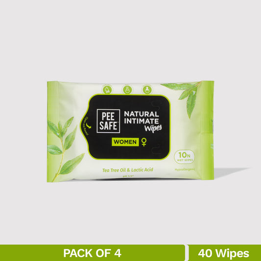Natural Intimate Wipes For Women (40N)