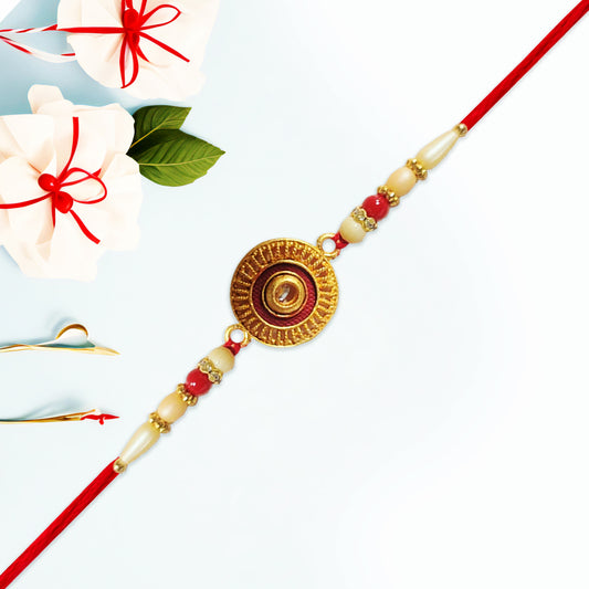Traditional Om Design Rakhi