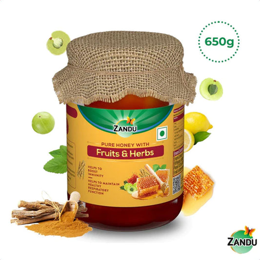 Zandu Fruits & Herbs Honey