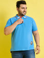 Men Plus Size Quala Solid Polo Tshirt