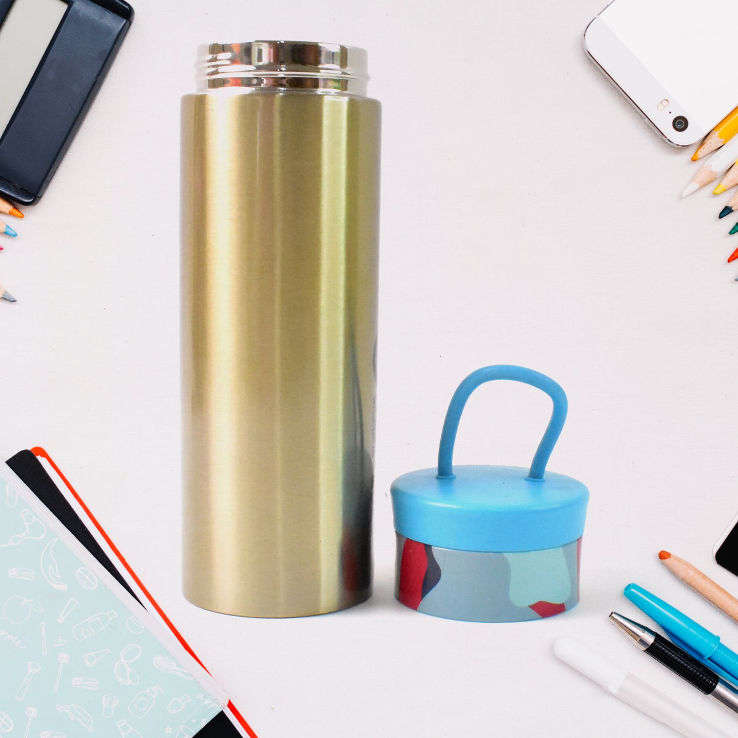 Stainless Steel Double Wall Water Bottle (300ml)