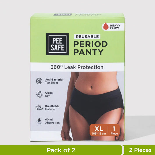 Reusable Period Panty - Extra Large (Pack of 2)
