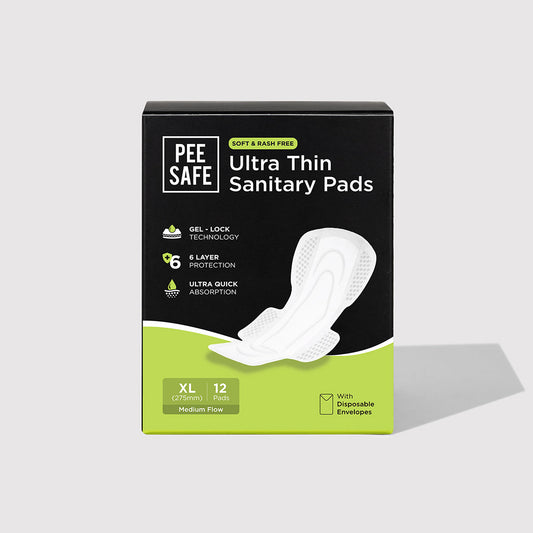 Ultra Thin Sanitary Pads - XL (12 Pads) - BYOC