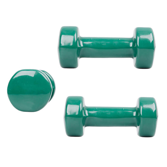 VINYL DUMBBELLS SET OF 3 (2 KG, 3 KG & 4 KG)