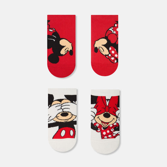 Women’s Disney Mickey & Minnie Lowcut Socks