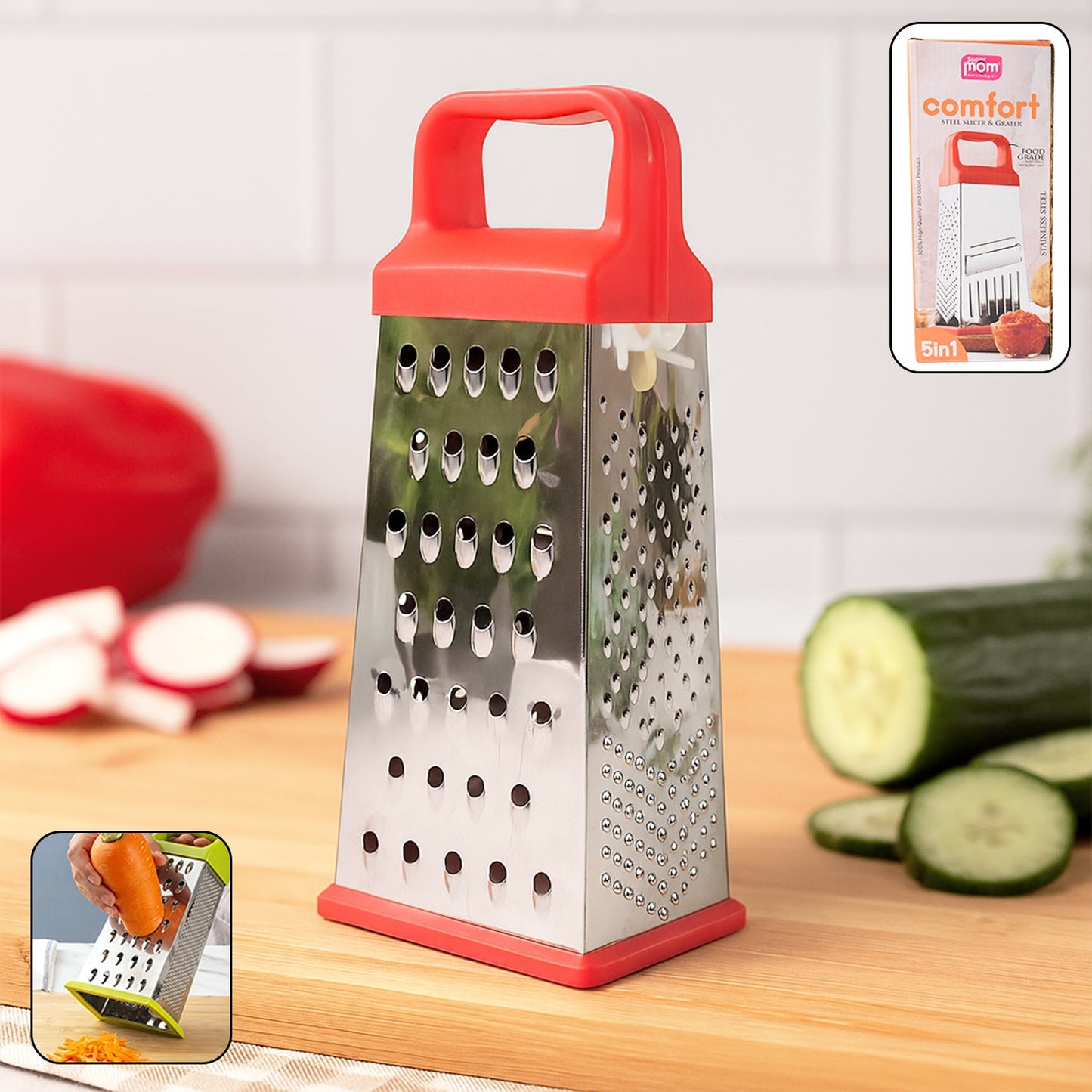 Steel Grater and Slicer