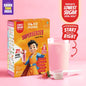 Good Monk Superheroes Milk Mix (Strawberry): Improves Energy, Immunity, Brain, Eye & Gut Health