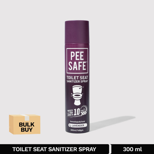 Toilet Seat Sanitizer Spray (Lavender) - 300 ML - BULK BUY
