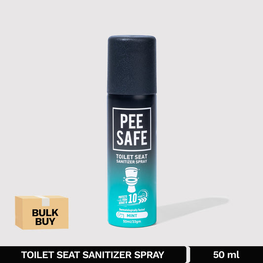 Toilet Seat Sanitizer Spray (Mint) - 50 ML - BULK BUY
