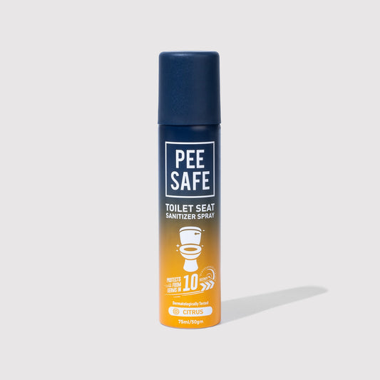 Toilet Seat Sanitizer Spray (Citrus) - 75 ML - BYOC