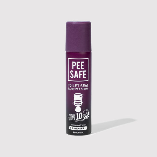 Toilet Seat Sanitizer Spray (Lavender) - 75 ML - BYOC