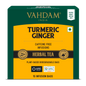 Turmeric Ginger Herbal Tea Tisane, 15 Count
