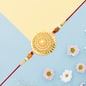 Golden Flower Rakhi