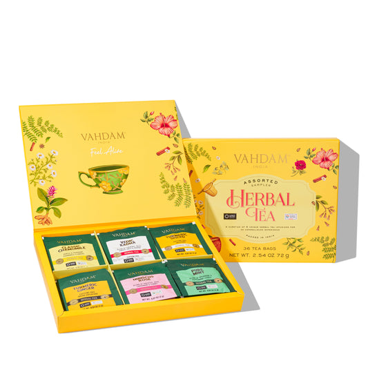 Herbal Tea Assortment Gift Set, 6 Variants (EBO)