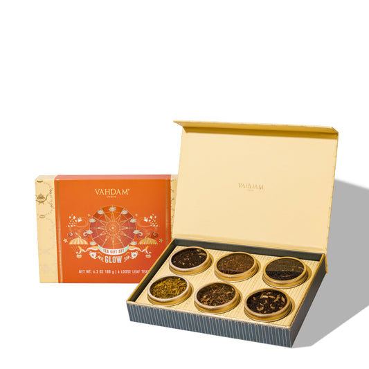 Glow, Assorted Teas Gift Set, 6 Teas (EBO)