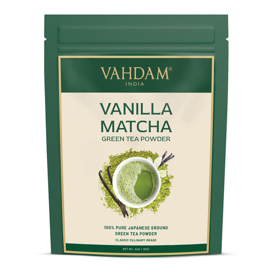 Vanilla Matcha Green Tea Powder, 50 g