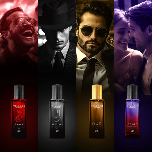 Villain The Alpha Collection EDP Fragrance Gifting Set for Men 4 x 20 ml