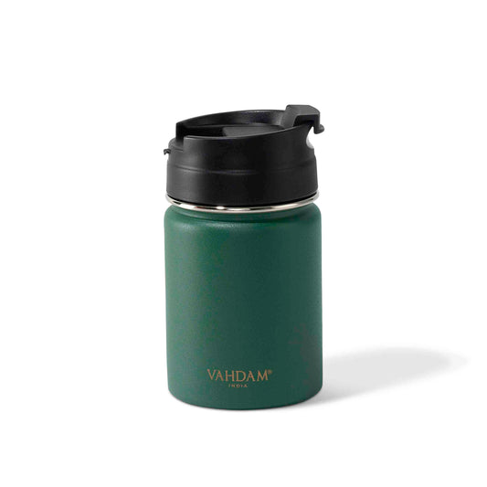 Vitality Flip Bottle Insulated - Dark Green