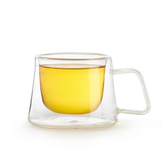 Shimmer - Borosilicate Glass Double Walled Teacups