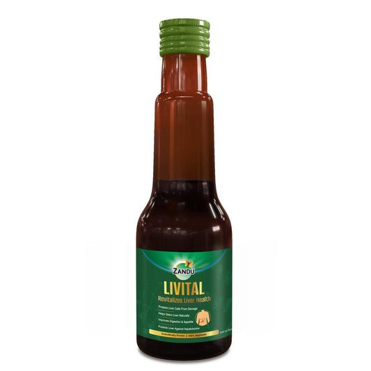 Livital Liver Syrup for Digestion & Liver Detox (200ml)