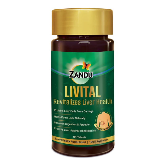Livital Tablets | Clinically Proven Ayurvedic Liver Tablets for Detoxification
