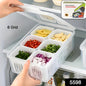 Fridge Storage Box – Freezer & Kitchen Organizer for Vegetables & Food (1 Pc)