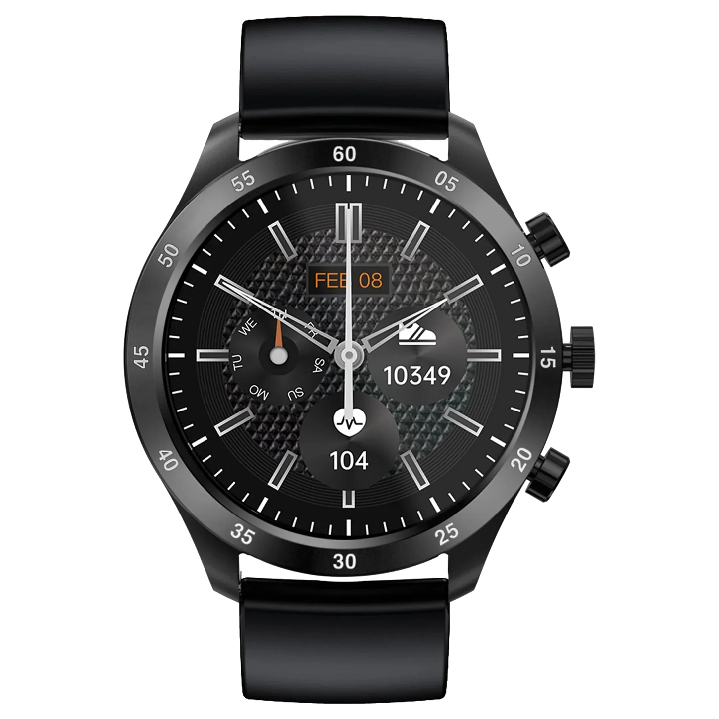 Hammer Active Round Shaped Bluetooth Calling Smartwatch