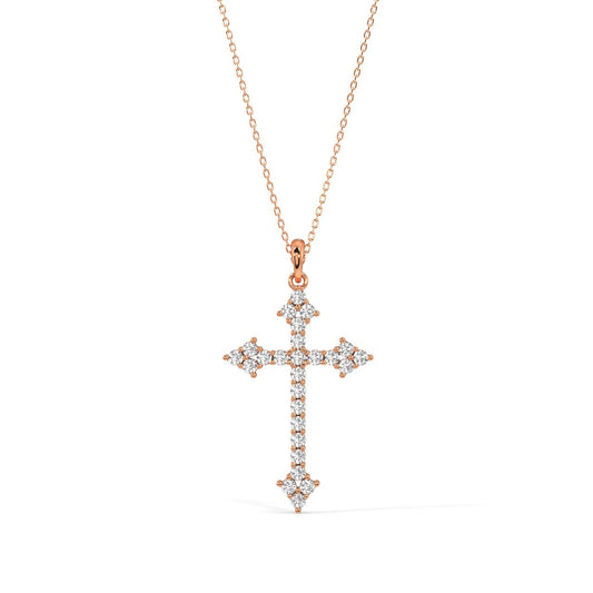 Aria Cross Necklace