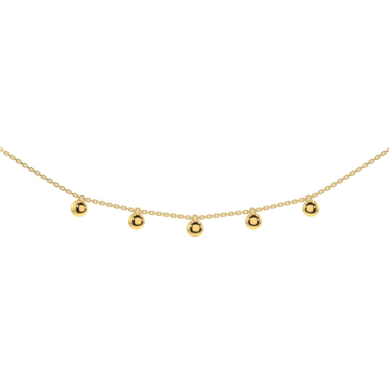 Coin Link Necklace