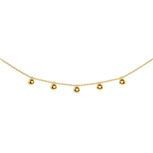 Coin Link Necklace