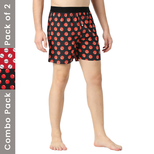 BZ Innerwear Cricket Men’s Boxers Combo